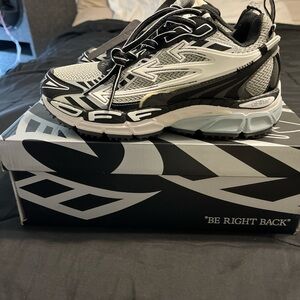 Black and White Athletic Sneakers